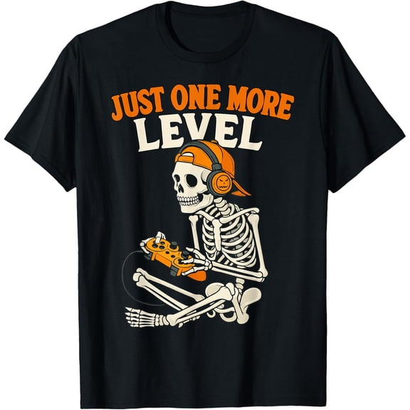 Velto Video Game Skeleton Gamer Costume Men Boys T-Shirt All Size S-5XL