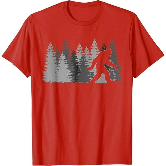 Velto Vintage Bigfoot Sasquatch Gifts Father Day Bigfoot Unisex T-Shirt All Size S-5XL