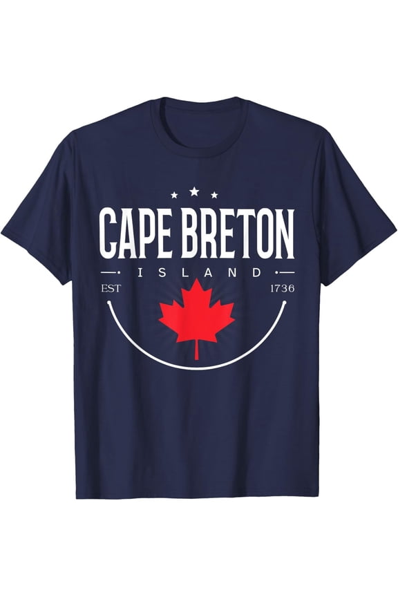 Vintage Cape Breton Island, Retro Nova scotia canada leaf T-Shirt All Size S-5XL