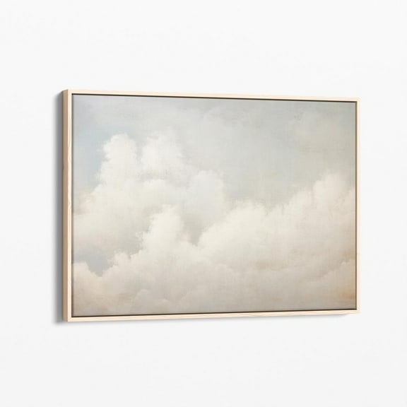Velto Vintage Cloud Canvas Print | Nursery Wall Art | Sky Wall Art | Antique | Canvas | Stretched Canvas Vcb2C Canvas, 8x12 UNFRAMED