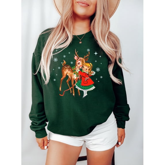 Velto Vintage Happy Holiday Sweatshirt, Vintage Sweatshirt, Retro Happy Holiday Shirt, Happy Holiday Sweater Women, Happy Holiday Crewneck, 1950s Happy Holiday All Size S-5XL