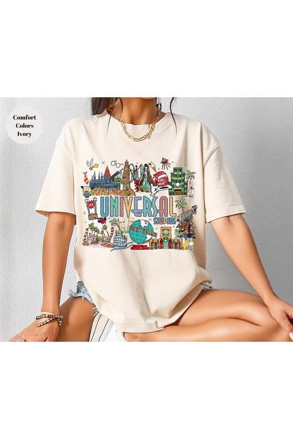 Vintage Retro Universal Studios Shirt, Universal Studios Shirt, Universal Family Trip Shirt, Universal Shirt, Universal Florida Shirt, All Size S-5XL