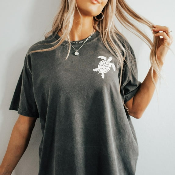 Velto Vintage Sea Turtle Graphic T-Shirt - Ocean Tee All Size S-5XL