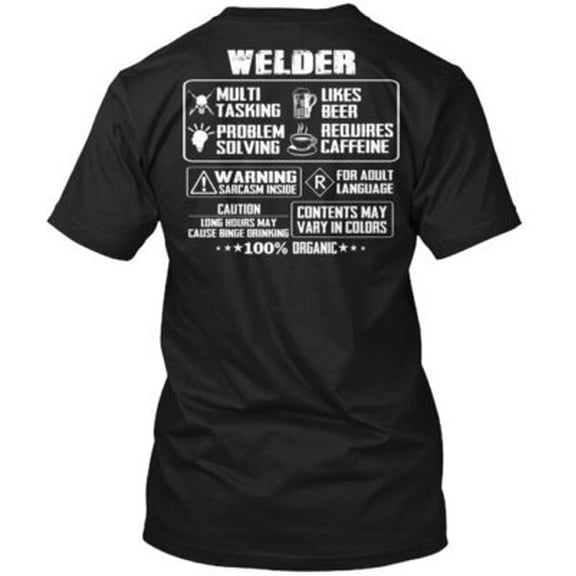 Velto WELDER T-Shirt Made in the USA All Size S-5XL