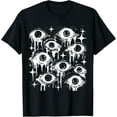thumbnail image 1 of Velto Weirdcore Eyeballs | Goth Witch Goblincore Dark Cottagecore T-Shirt All Size S-5XL, 1 of 5