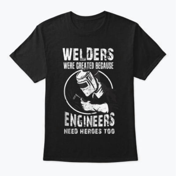 Velto Welding Mechanical Engineer Welder Mask T-Shirt Made in the USA All Size S-5XL