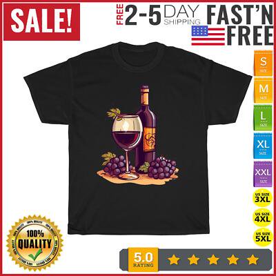 Velto Wine Day Vintage T Shirt Men Fashion 2023 Women T Shirt Short Sleeve Cotton All Size S-5XL