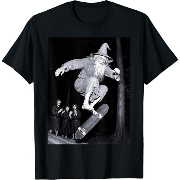 Velto Wizard Skateboarding Skater Graphic Tee T-Shirt All Size S-5XL