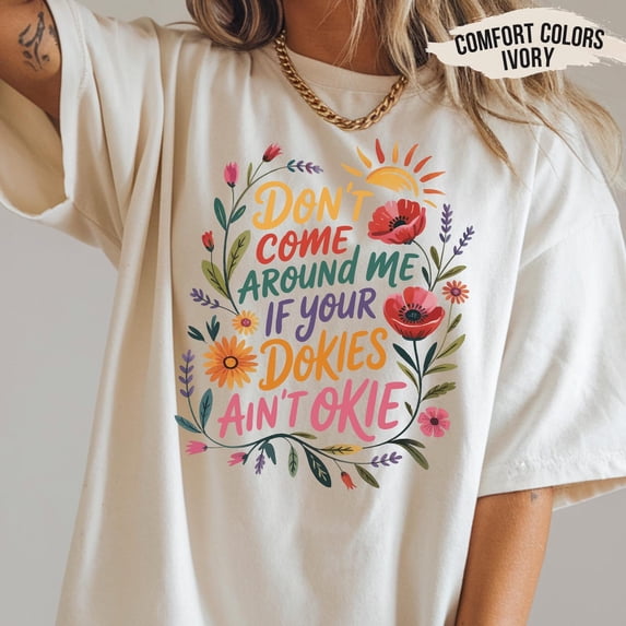 Velto Women's Shirt: Boho Floral Graphic Tee All Size S-5XL
