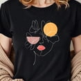thumbnail image 1 of Velto Women's T-shirt Summer Simple Butterfly And Floral All Size S-5XL, 1 of 5