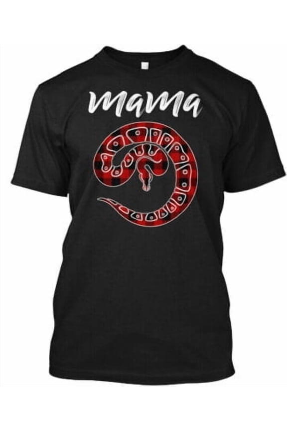 Womens Mama Ball Python Ba T-Shirt Made in the USA All Size S-5XL