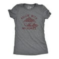 thumbnail image 1 of Velto Womens Rollin With My Homies T-Shirt Thanksgiving Bread Dinner Roll Joke All Size S-5XL, 1 of 5