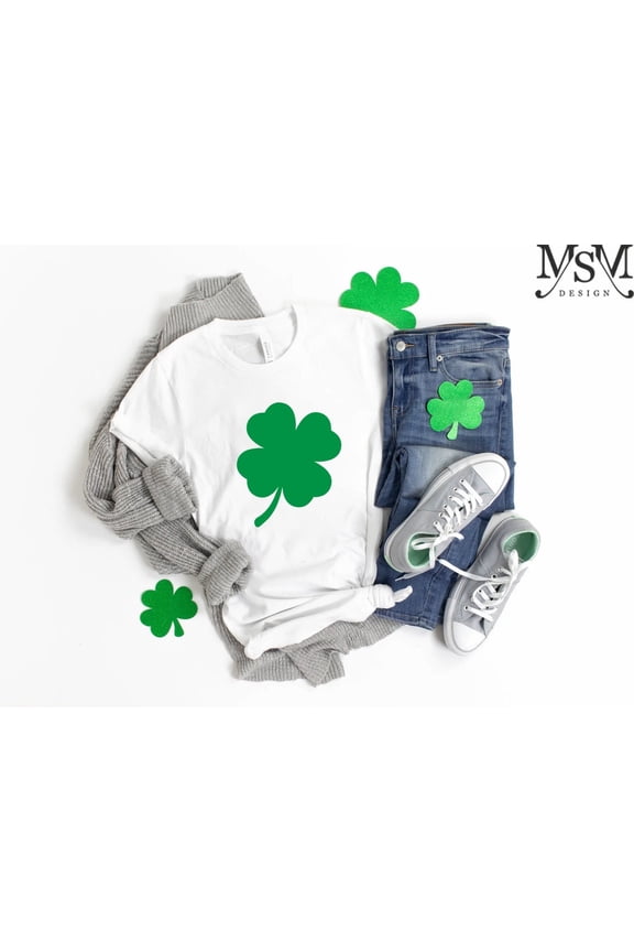 Womens St Pattys Shirt, Glitter Shamrock Tee, St Patricks Day Shirt, Womens St Paddys, Cute St Pattys Shirt, St Pattys Women, Lucky Shirt All Size S-5XL