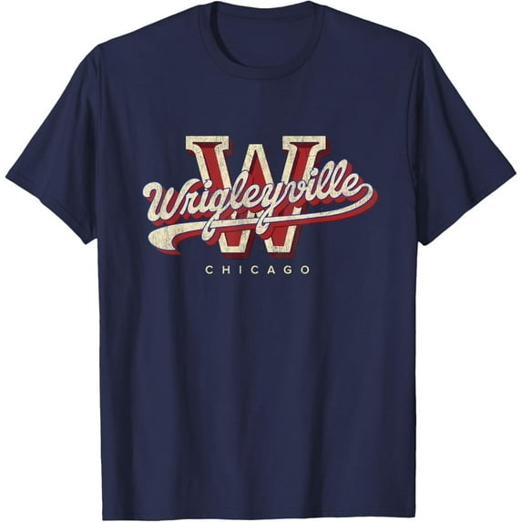 Velto Wrigleyville T-Shirt - Wrigleyville Chicago W T-Shirt All Size S-5XL
