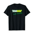 thumbnail image 1 of Velto Zombies Eat Flesh Scary Food Costume T Shirt All Size S-5XL, 1 of 5