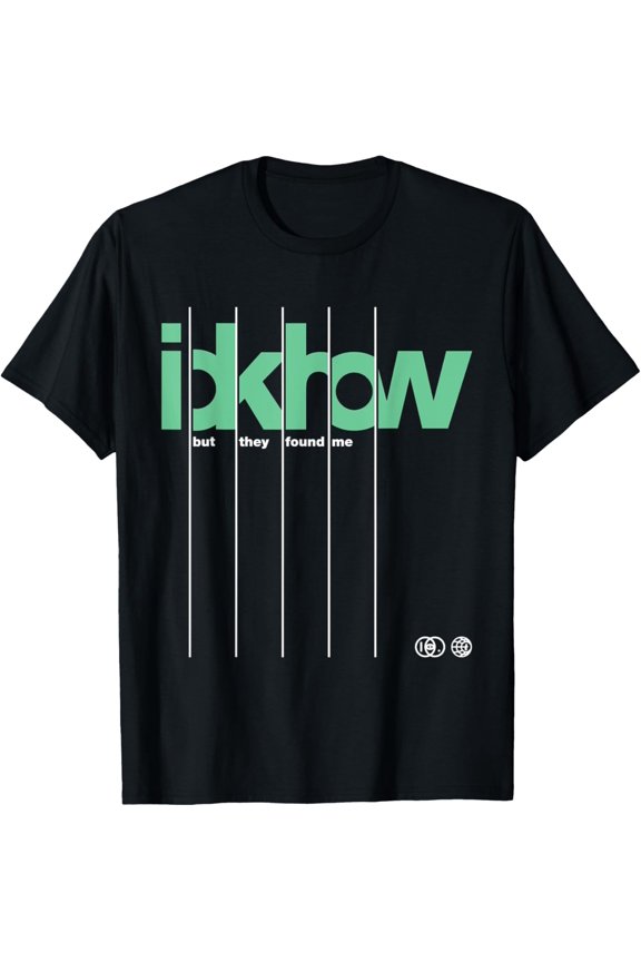 iDKHOW - Green Logo T-Shirt All Size S-5XL