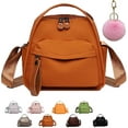 thumbnail image 1 of Shoulder Bag, Nylon Crossbody Shoulder Bag, Solid Color Large Capacity for Women, 1 of 8