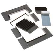 Velux EDL Deck Mounted Skylight Flashing for Low Profile Roofs - Low Profile Roof, Gray 21in. x 54-7/16in.