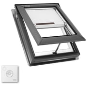 Velux VS C01 2004S Vs Manual Venting Deck Mount Skylight, Laminated Lowe3 Glass And Solar