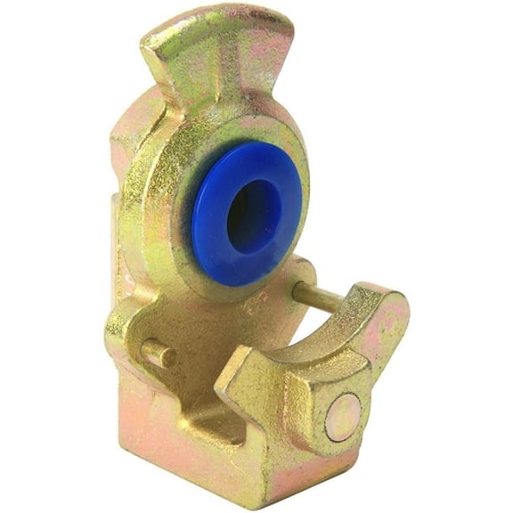 Velvac 035033 Iron Service Gladhand with Blue Polyurethane Seal