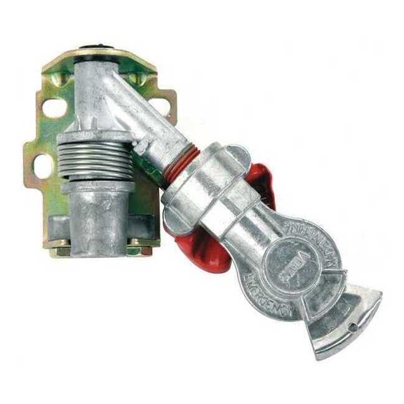 Velvac Emergency Gladhand,Swivel,Aluminum 035168