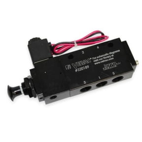 Velvac - 320189 - 4 Way Valve,Sol/Sprg Ret/Man Overide