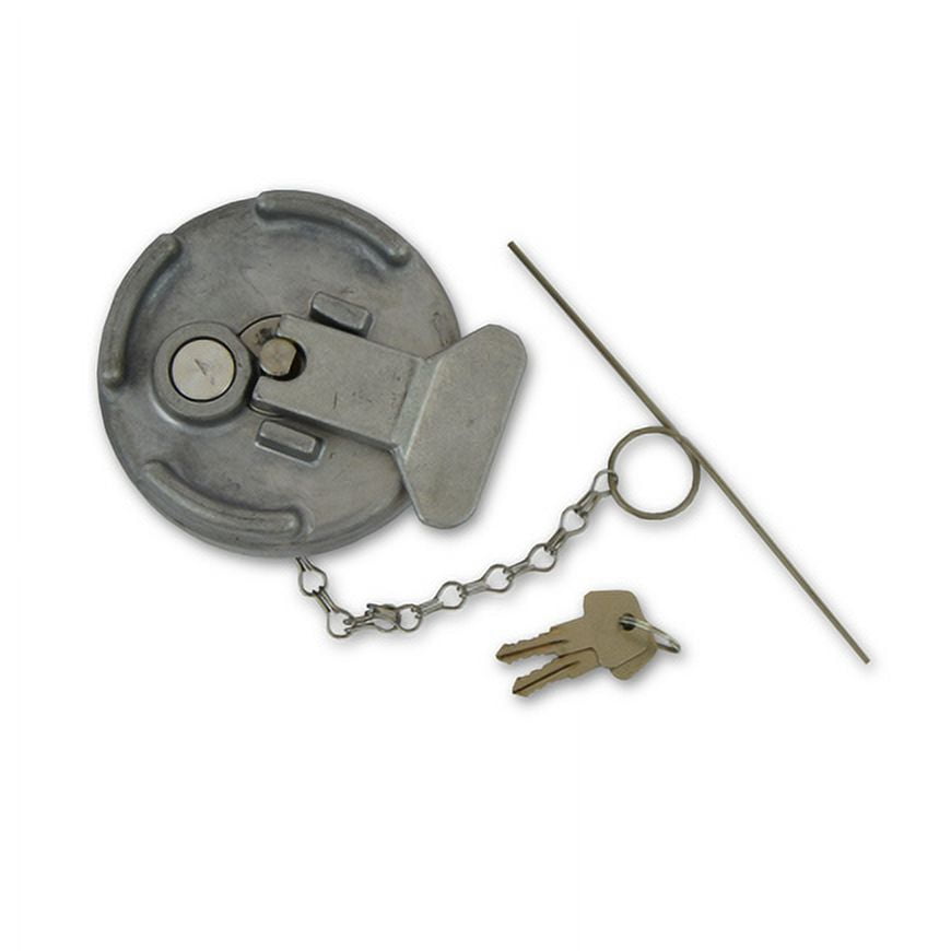 Velvac 600212 Fuel Tank Cap 4" Locking, For Peterbilt, Retail Clamshell
