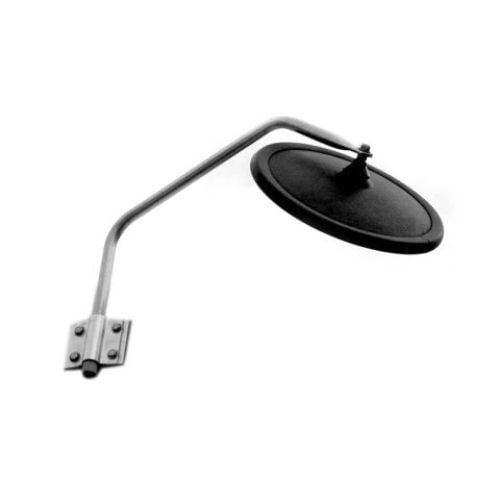 Velvac - 716903 - Rear Crossview 10" Ss Cvx Ss Hinged.