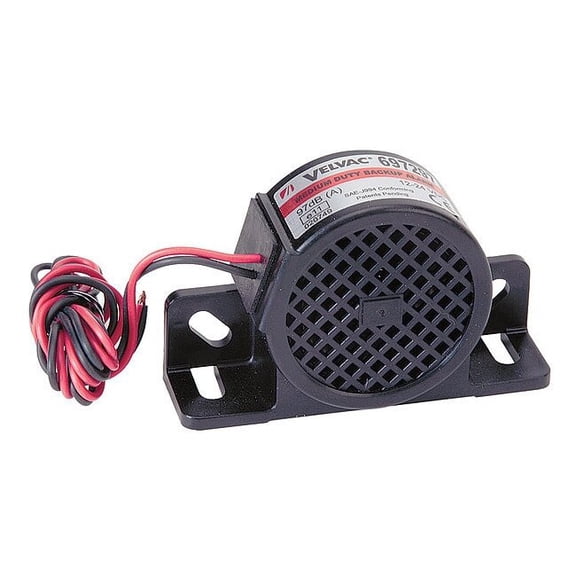 Back up Alarm,87dB,Black,2-3/4 In H 697287
