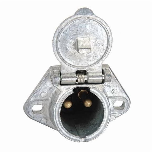 Velvac Dual Pole Receptacle,200A 593121