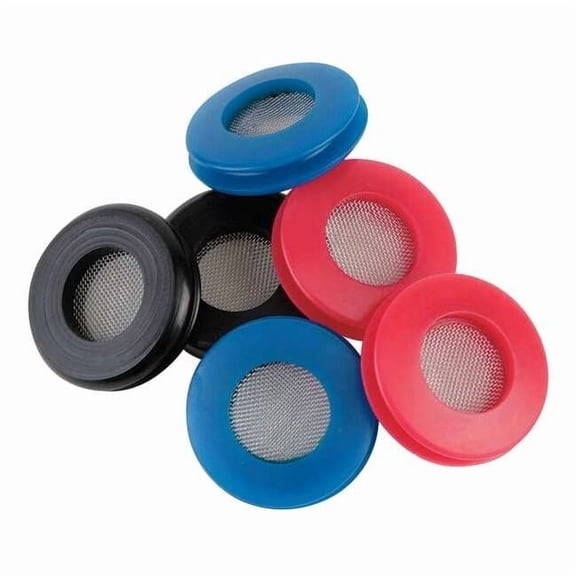 Velvac Gladhand Seal w/Screen,Unvrsl,PK4 035177-1