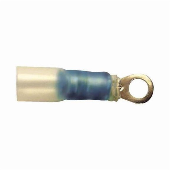 Velvac Ring Terminal,Blue,16 AWG,14 AWG,PK10 30316