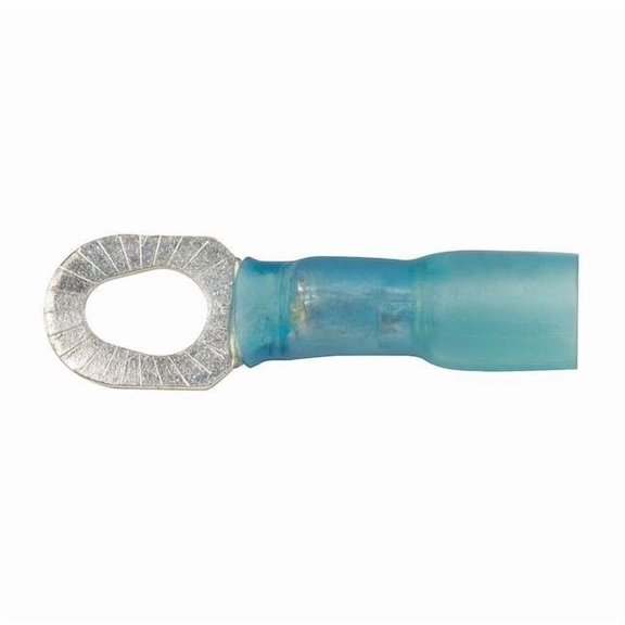 Velvac Ring Terminal,Blue,16 AWG,14 AWG,PK10 3131M