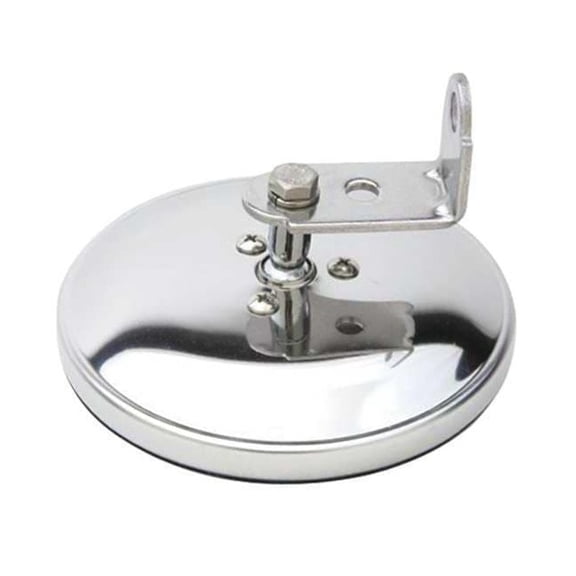 708520 New Velvac 5" SS Stainless Steel Convex Blind Spot Mirror w/Center Mount