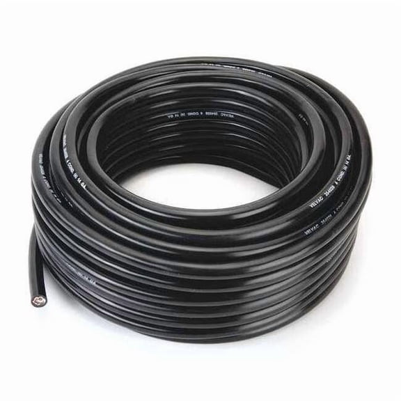14 AWG 6 Conductor Stranded Trailer Cable 100 ft. BK 050007