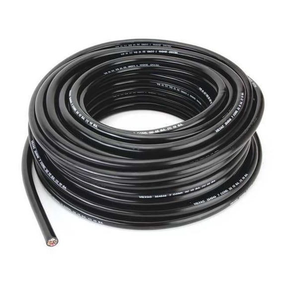 Velvac 12 AWG 7 Conductor Stranded Trailer Cable 100 ft. BK 050019