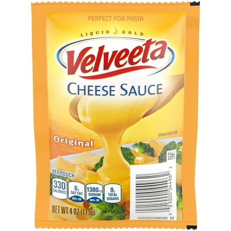 Velveeta Original Cheese Sauce Pouch, 4 oz Packet