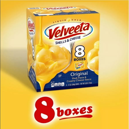 Velveeta Original Shells & Cheese (12 oz., 8 pk.)