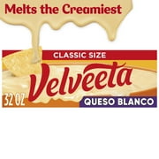 Velveeta Queso Blanco Melting Cheese Dip & Sauce, 32 oz Block