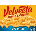 thumbnail image 1 of Velveeta Shells and Cheese Mac and Cheese, 1 Box, for Easy Dinner or Dinner Sides, with 2% Milk Cheese, Made with Real Cheese, 12 oz, 1 of 16