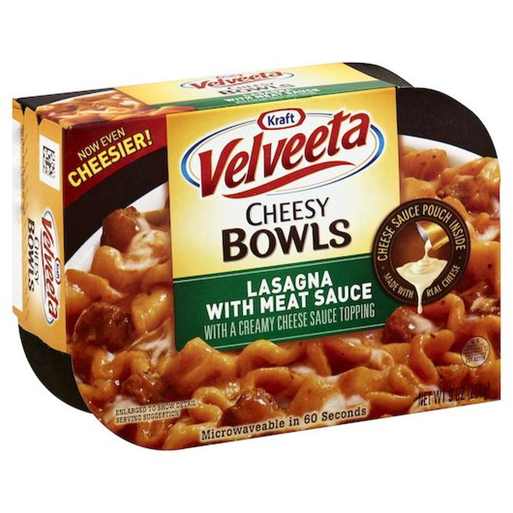 Velveeta Singles Cheesy Skillet Lasagna with Meat Sauce, 9 Ounce -- 6 per case.