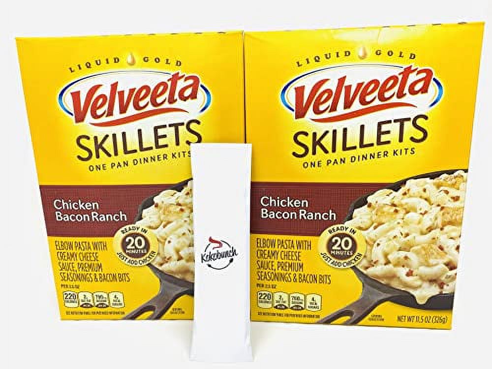 Velveeta Skillets Chicken Bacon Ranch With Kokobunch Kit 2 Pack