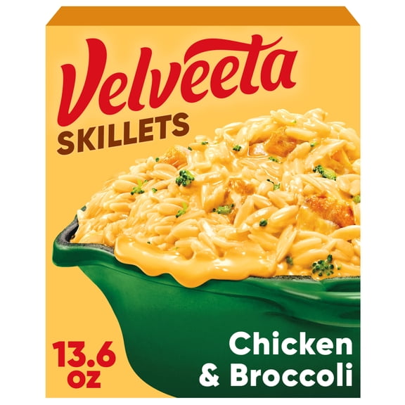 Velveeta Skillets Chicken & Broccoli One Pan Dinner Kit, 13.6 oz Box