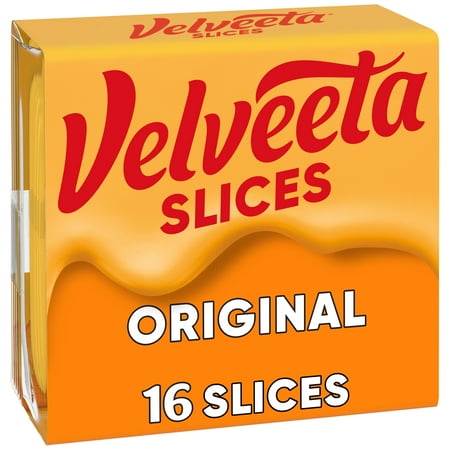 Velveeta Slices Original Cheese, 16 ct Pack