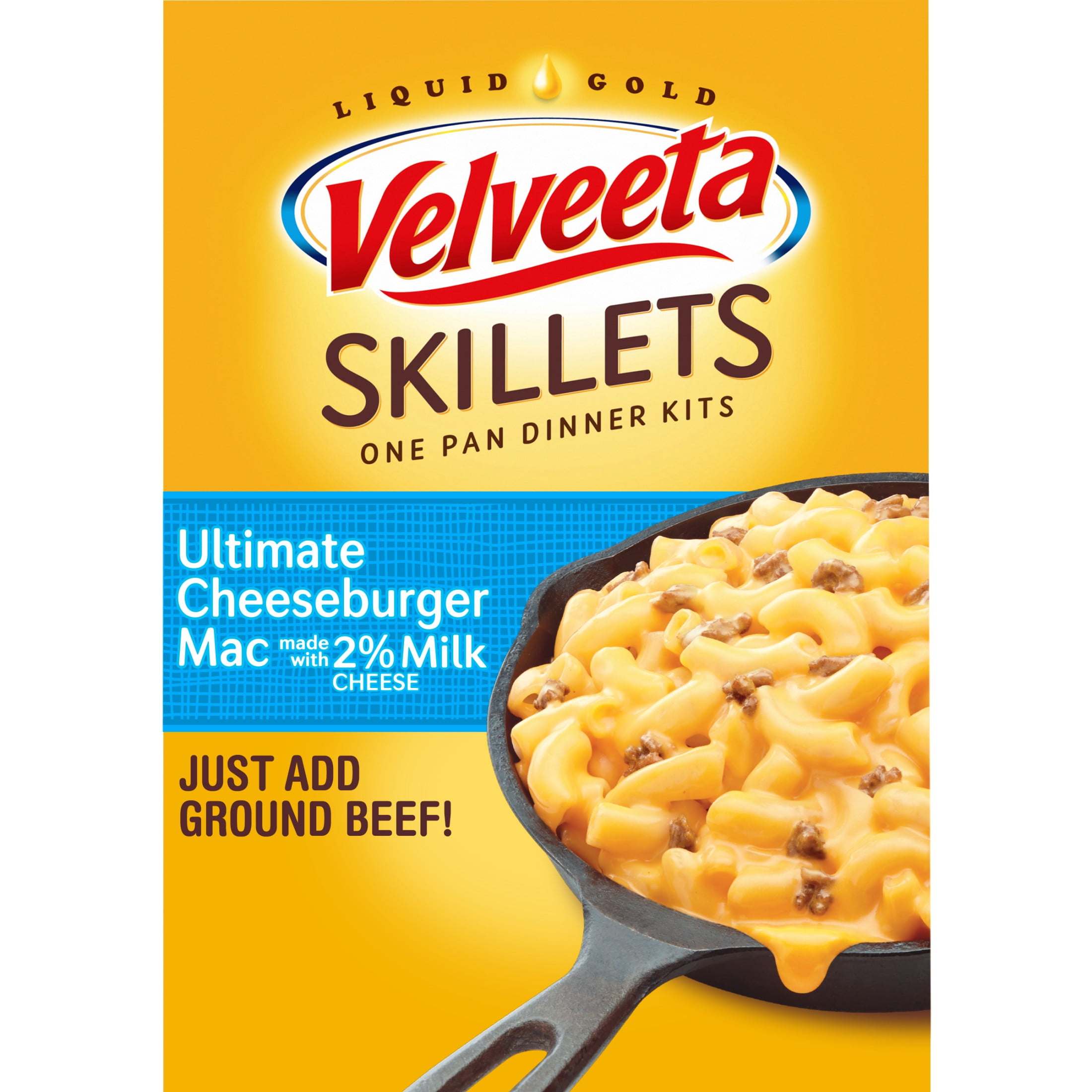 Velveeta Ultimate Cheeseburger Macaroni and Cheese Dinner