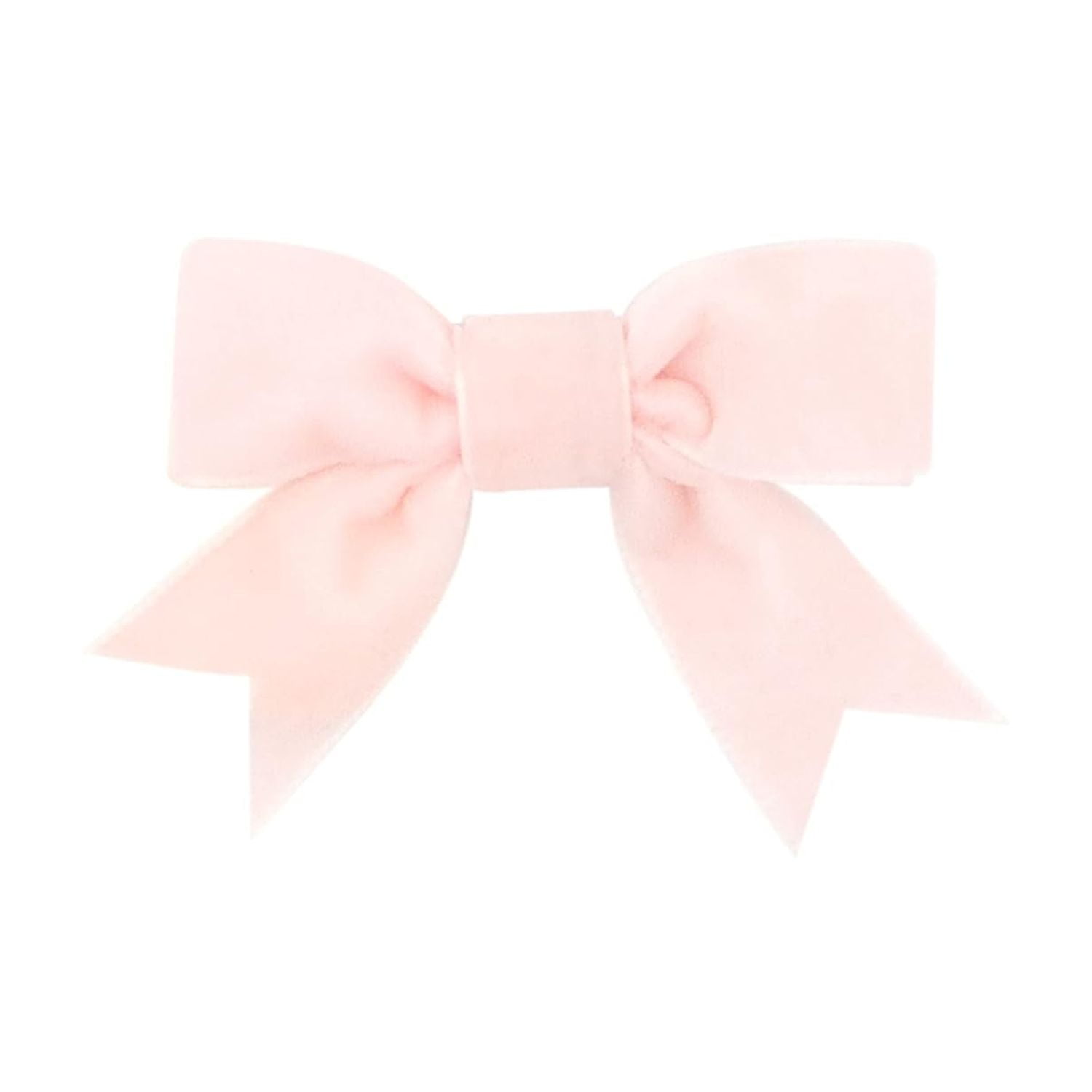 Velvet 2-loop bow with fancy cut tails - Walmart.com
