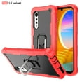 thumbnail image 1 of Velvet 5G Case 6.8" - Heavy Duty Protective Hybrid Rugged Kickstand Shockproof Case Protective Cover with Ring Holder Case for LG Velvet 5G 2020 LM-G900, K, 1 of 7