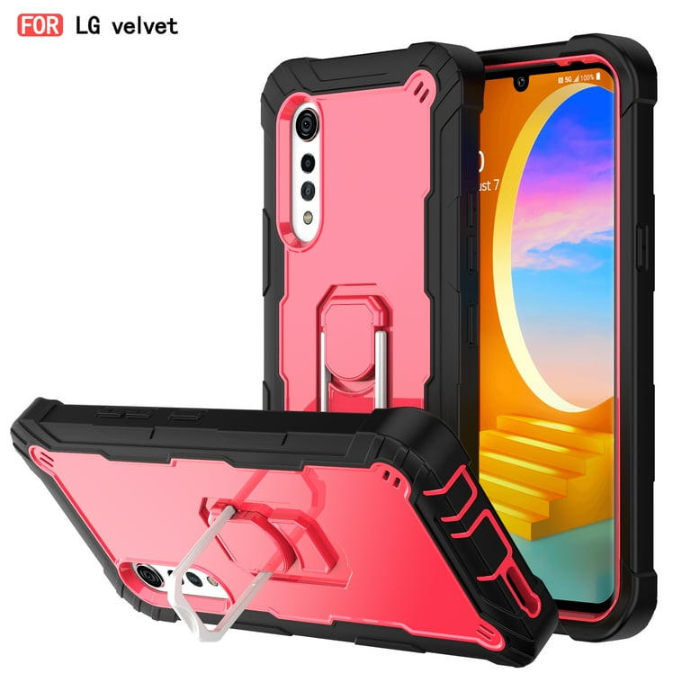 Velvet 5G Case Heavy Duty Protective Hybrid Rugged