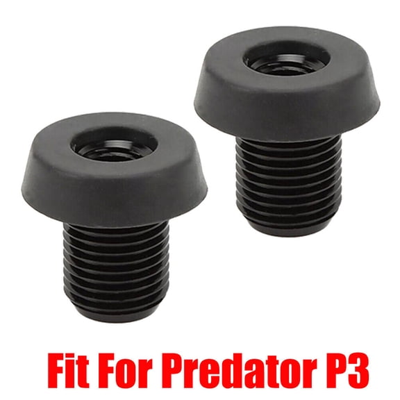 2PC Pool Cue Back Plug Screw Bottom Bumper Protector for Universal/HOW/PERI/Fury