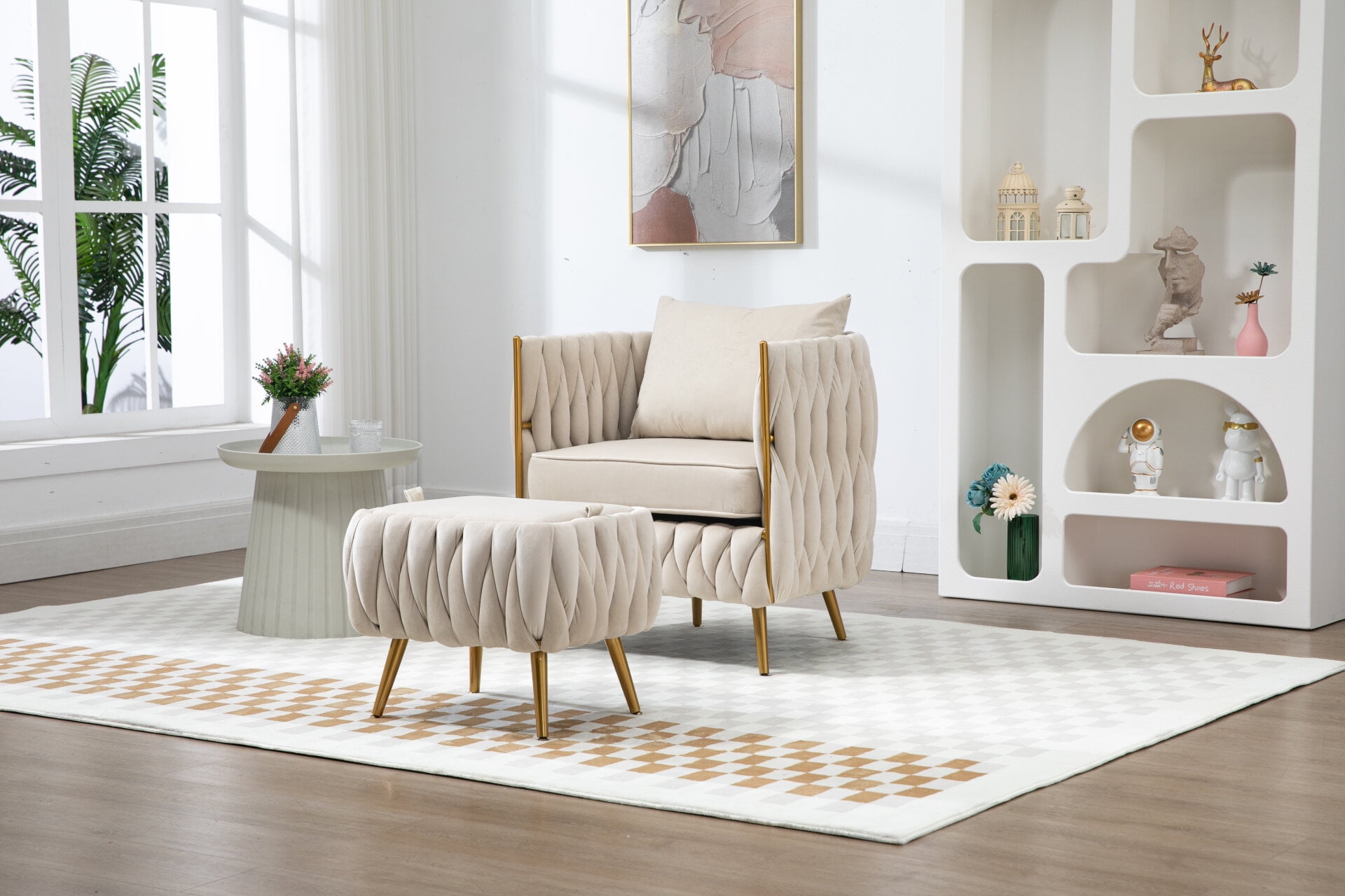 Accent Chairs With Storage Ottoman at David Runge blog